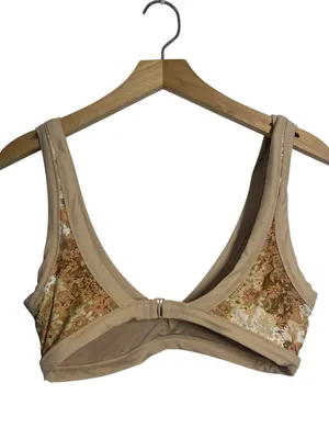 Aerie Floral Bikini Set Nude Retro thumbnail 3