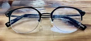Eyes of Faith Eyeglasses‎ Frames INTEGRITY Gunmetal Black 49-20-140 thumbnail 1
