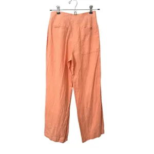 PALOMA WOOL Adeline Linen‎ Pant Peach Sz 34 (US 2) thumbnail 4