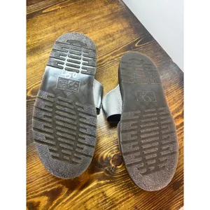 Dr. Martens Silver Metallic Slide Sandals Size 9 thumbnail 6