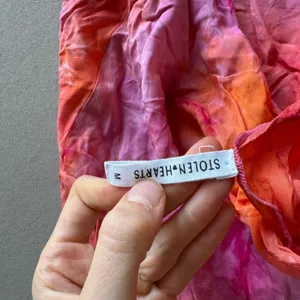 Stolen Hearts Tie Dye Mini Beach Dress thumbnail 5