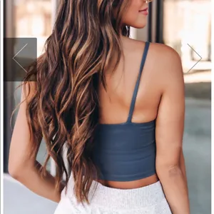 Pink Lily Let’s Seize The Day Navy Bra Top thumbnail 2