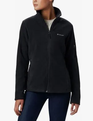 | Fast Trek II Jacket Black Full Zip Fleece Size M thumbnail 1