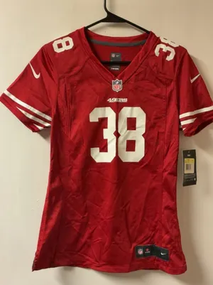 Nike Jarryd Hayne #38 San Francisco 49ers Women's Football Jersey Size S thumbnail 1
