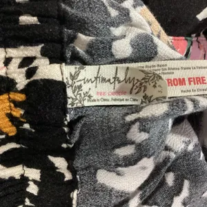 Intimately Free People Late Night Floral Pants Size Small thumbnail 9
