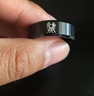 Constellation Gemini ring thumbnail 2