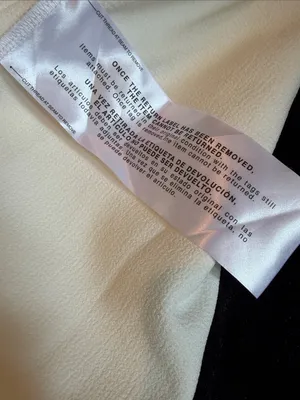 Dress the Population NWOT White One Shoulder Bow Crepe Mini Dress Size S thumbnail 6