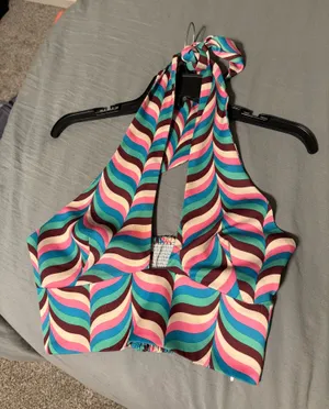ZARA Halter Top thumbnail 1
