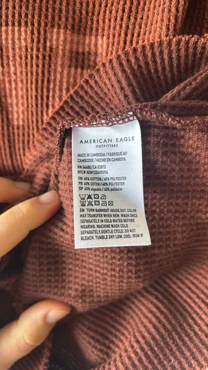 American Eagle Outfitters Long Sleeve Top Maine thumbnail 5