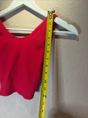 Urban Outfitters Women’s Cropped Ribbed Knot Tank Top Small XS Out from Under thumbnail 6
