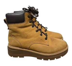 Timberland Cheyenne Nubuck Lace Up Boots Size 7.5 thumbnail 1