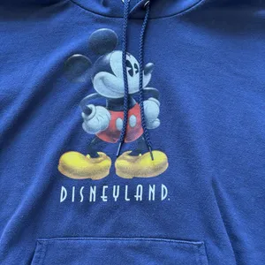 Vintage Sweatshirt Hoodie Womens‎ Medium Disney Mickey Mouse Disneyland 90s Y2K thumbnail 2