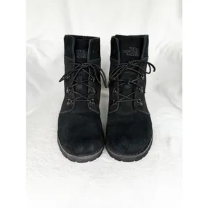 The North Face Ballard Lace II Suede Boots Black Combat Womens 8.5 thumbnail 2
