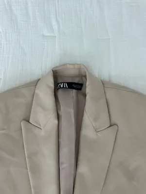 ZARA Oversized Blazer Double-Breasted thumbnail 2