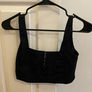 Anthropologie seamless lace up bralette Size S/M thumbnail 3