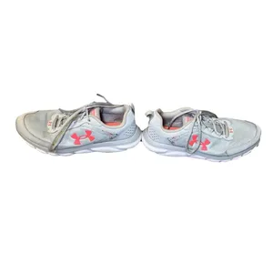 Under Armour Womens Size 9 Charged Assert 9 Running Shoes Grey‎ Orange Sneakers thumbnail 7