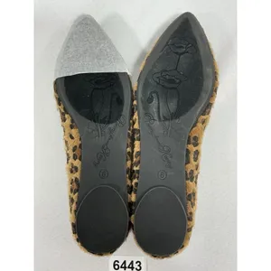 Womans NWOT Penny Loves Kenny Nip Animal Print Slipon Ballet Shoes 6M thumbnail 7