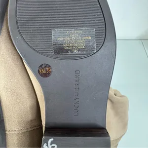 Lucky‎ Brand Calypso Suede Over The Knee Boots in Dune Size 8 thumbnail 3