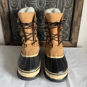 Cabela's Womens Snowpack Insulated‎ Waterproof Lace Up Faux Fur Boots Size 8 thumbnail 2
