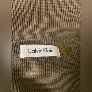 Calvin Klein zippered cowl/turtleneck sweater dress thumbnail 9