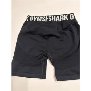 Gymshark Fit Seamless Black Shorts Women's S Logo Non Slip Waist Stretch Lift thumbnail 2