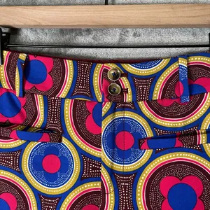 Anthropologie The‎ Essential Slim Trousers Retro Psychedelic Mod 60s Groovy Sz 0 thumbnail 5