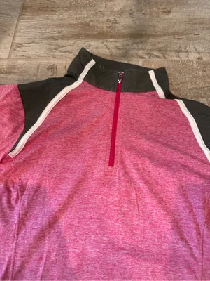Spyder Pink Half-Zip Athletic Pullove thumbnail 3