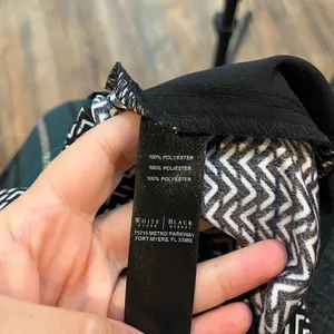 🔆 White House Black Market chevron patterned Ankle Taper dress pants thumbnail 5