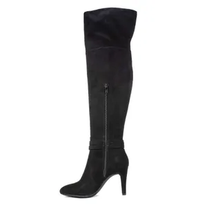 Rialto Clea Black‎ Faux Suede Over-The-Knee Boot 4 Inch Heel Special Occasion 9 thumbnail 3