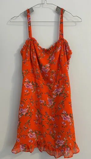 Boutique Dress Orange thumbnail 1