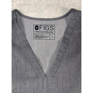 figs livingston scrub pants set graphite gray small pet casma top small thumbnail 3