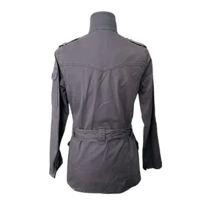 Barbour Utility Jacket Belted Gray Navy L2051 US4 thumbnail 3