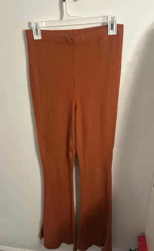SO Kohls Flare Pants and Tank Top Waffle Knit Set thumbnail 4