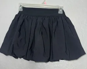 YPB motionTEK Bubble Hem Mini Skort, Black, XXS Black thumbnail 1