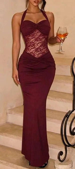 Women’s elegant bodycon maxi dress  thumbnail 1