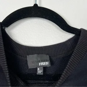 ARITZIA Wilfred Free Long Sleeve Pullover‎ Black Sz S thumbnail 3