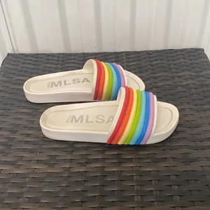 Melissa, rainbow sandals, women’s size 7 thumbnail 2