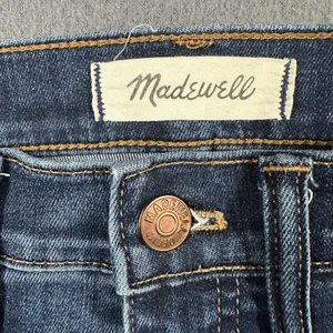 Madewell Jeans Womens 26 Blue 10 Inch High‎ Rise Skinny Stretch Denim G7391 SP20 thumbnail 5