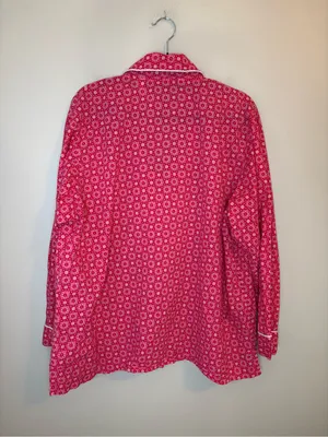Victoria’s Secret Snowflake Holiday Cotton Pajama Set Large Christmas thumbnail 7