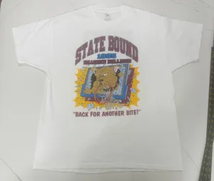 Vintage 1995 Bearden Bulldogs State Bound Basketball T Shirt XL USA Double Sided thumbnail 1