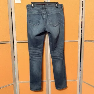 J.Crew Reid Skinny Jeans Size 30 (10) Medium Wash Distressed Stretch Denim thumbnail 7