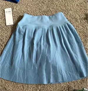 Yogalicious textured blue skirt thumbnail 2