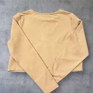 NEW‎ Wild Fable Butter Bliss Top Womens L Tan Long Sleeve Button Front Cardigan thumbnail 3