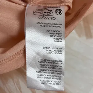 Anthropologie Pleated Tulle Tank in Peachy Pink Balletcore Whimsical Size Medium thumbnail 5