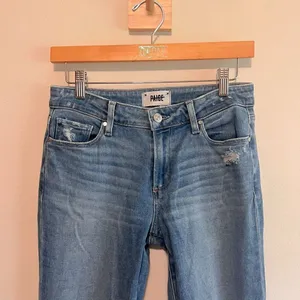 PAIGE Brigitte High Rise Relaxed Jean Size 25 thumbnail 4