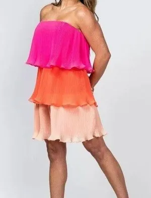 Strut & Bolt Strapless Tiered Dress thumbnail 1