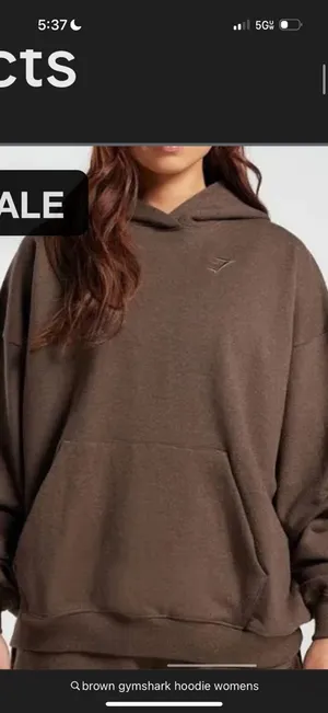 Gymshark brown hoodie thumbnail 3