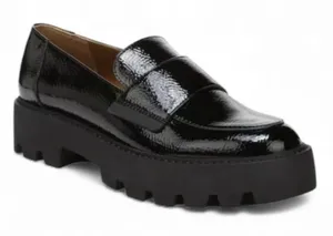 Franco‎ Sarto Brindy Platform Black Loafer Size 8.5 A51 thumbnail 1