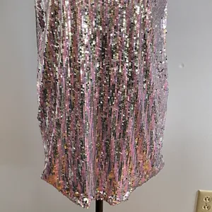 Just Quella Sequin Short Sleeved Tshirt Dress- Size 16-18- NWT thumbnail 5