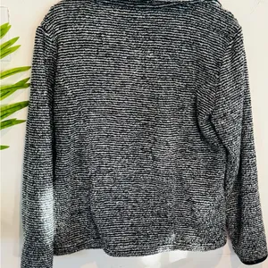Pacific Trail Black and White Fleece Jacket thumbnail 3